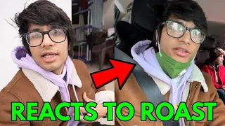 @souravjoshivlogs7028 REACTS to EXPOSE Videos | Sourav Joshi Vlogs on ROAST Video | #shorts