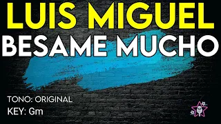 Luis Miguel - Bésame Mucho - Karaoke Instrumental