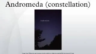 Andromeda (constellation)