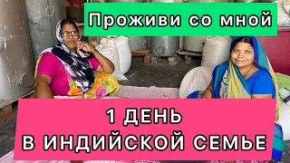 Влог 7. Один день в индийской семье. КОНОПЛЯ растёт ОКОЛО ДОМА. Манго, хна, сабджи