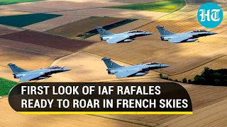 Indian Fighter Jets To Fly Over Paris; First Visuals Of IAF Rafales In France | Bastille Day