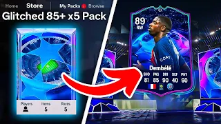 GLITCHED 85+ x5 PRE-SEASON PACKS! 😱 FC 24 Ultimate Team