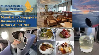 SINGAPORE AIRLINES REGIONAL BUSINESS CLASS EXPERIENCE FROM INDIA 🇮🇳