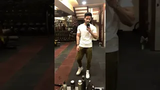 savi Thakur shorts workout