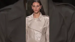 Vittoria Ceretti walks for New Bottega Veneta SS20 fashion show