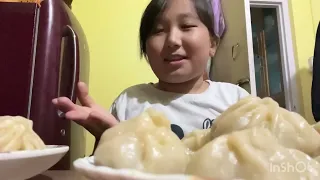 momo eating vlog                                             #Momolover🤤🤓  #withfamily❤️