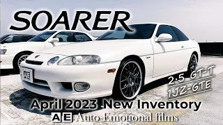 [JZZ30 Soarer 2.5GT-T New inventry] JDM japanese Sports cars! with English subtitles | 1JZ-GTE turbo