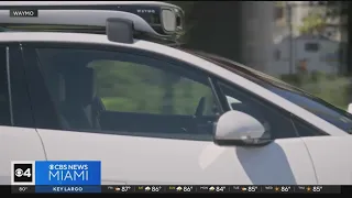 Driverless cars on Miami streets