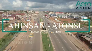 THE NEWEST ROAD CONSTRUCTION FROM ASOKWA TO ATONSU || GHANA