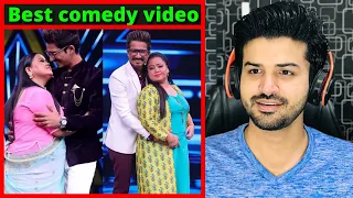 Best comedy video of Bharti Singh and Harsh Limbachiyaa Reaction Vlogger