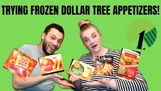 TESTING DOLLAR TREE FROZEN FOOD ITEMS! APPETIZER REVIEW FROM DOLLAR TREE!