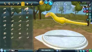 How to make dinosaur in Spore