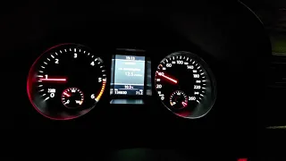 Passat B7 2.0 TDI manual 40-140 km/h acceleration