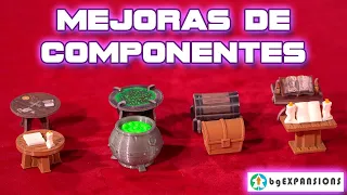 Mejoras de componentes de juegos de mesa con BGExpansions