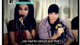 Kenza interview with Tokio Hotel