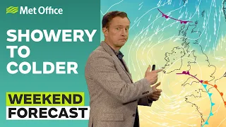 Weekend Weather 23/03/2023 – Showery to colder - Met Office UK Forecast