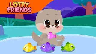 Otter Song🦦 | Sing Along | Kid's Songs | Dancing in the Water