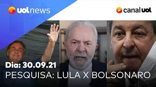 Lula x Bolsonaro, Omar Aziz anuncia datas da reta final da CPI e mais notícias | UOL News (30/09/21)