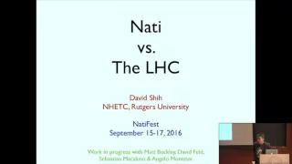 "Natural SUSY vs. the LHC” by David Shih