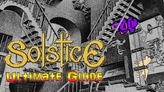 #Solstice Solstice: The Quest for the Staff of Demnos NES -ULTIMATE GUIDE-ALL Items, ALL Rooms, 100%