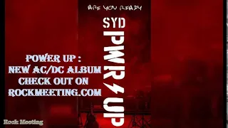 AC/DC - Power Up : new album (#PWRUP - PWR / UP)