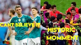 REACTIONS & GOALS TO SOUTH KOREA VS GERMANY 2-0 (GERMANY KNOCKED OUT OF THE WORLD CUP)