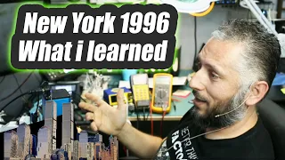 New York City 1996 - Repair shop told me something that I will never forget.