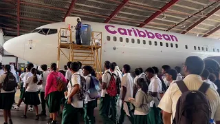 Caribbean Airlines Sustainability- Caribbean Careers Initiative, inspiring the next generation