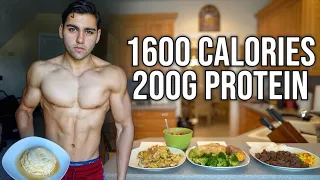 Full Day Of Eating 1,600 Calories | Super High Protein Diet For Fat Loss