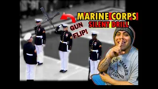 U.S. Soldier Reaction : PRECISION PERSONIFIED! Greatest United States  Marine Corps Cadence Marching