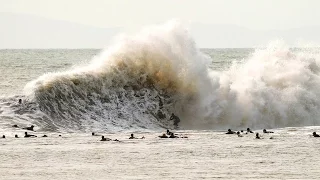 Surfing Mutant Waves at California's Beast of Backwash: Sandspit