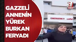 Gazze'de 2 çocuğunu kaybeden annenin feryadı yürekleri dağladı: Çocuklarım yemek yemeden öldü