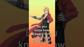 If Edward Elric were brought to life, how would he appear? #ai #inreallife #fullmetalalchemist #fyp