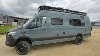 7,40m Wohnmobil Kastenwagen für ältere Paare 4x4 💟 Alphavan 2025 mit Waschmaschine und 7,40m Länge!