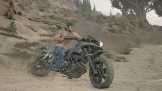 Days Gone - Outride Bike Challenge 123k GOLD Rank Score