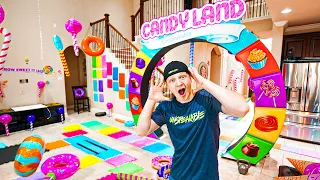 GIANT CANDY LAND GAMEBOARD CHALLENGE!