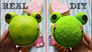 Real vs DIY Homemade Squishy Comparison!