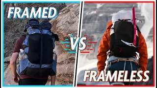 Framed vs. Frameless Backpacks -  A TRUE Comparison