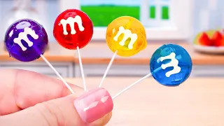 Jelly Lollipop 🍡 Miniature Fruits Lollipop Candy Recipe | Perfect 1000+ Miniature Ideas Mini Cakes