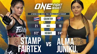 Muay Thai THRILLER | Stamp Fairtex vs. Alma Juniku