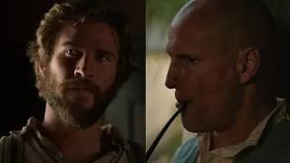 Watch a Bearded Liam Hemsworth Face Off Against Woody Harrelson in 'The Duel' Trailer