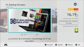 PC Building Simulator dispo sur Nintendo Switch