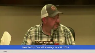 Molalla City Council Meeting  - June 14, 2023