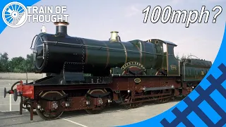 The first steam locomotive(s) to go 100mph - GWR "City of Truro"