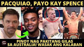 MANNY PACQUIAO: MAY PAYO KAY ERROL SPENCE JR! | PINOY WINASAK ANG AUSTRALIANO! 4 NA BESES PINABAGSAK