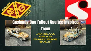 Gaslands Team Build!  Breaking out of the Vault for the Jim Silva Group Challenge!