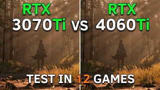 RTX 3070 Ti vs RTX 4060 Ti | Test In 12 Games at 1080p | 2023
