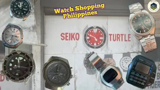 Vintage Watch Shopping in the Philippines, Amazing Deals, 1000’s of Watches, Flea Market Vlog, Ep. 2