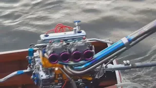 Long tail Boat Drag Racer Modifly and craft Engine Every sunday in Thailand