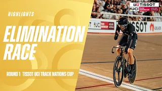 Elimination Race Highlights - Adelaide (AUS) | 2024 Tissot UCI Track Nations Cup